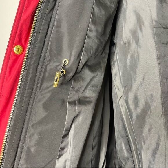 Michael Kors Quilted Water Resistant Anorak Jacket Black L - Picture 8 of 10